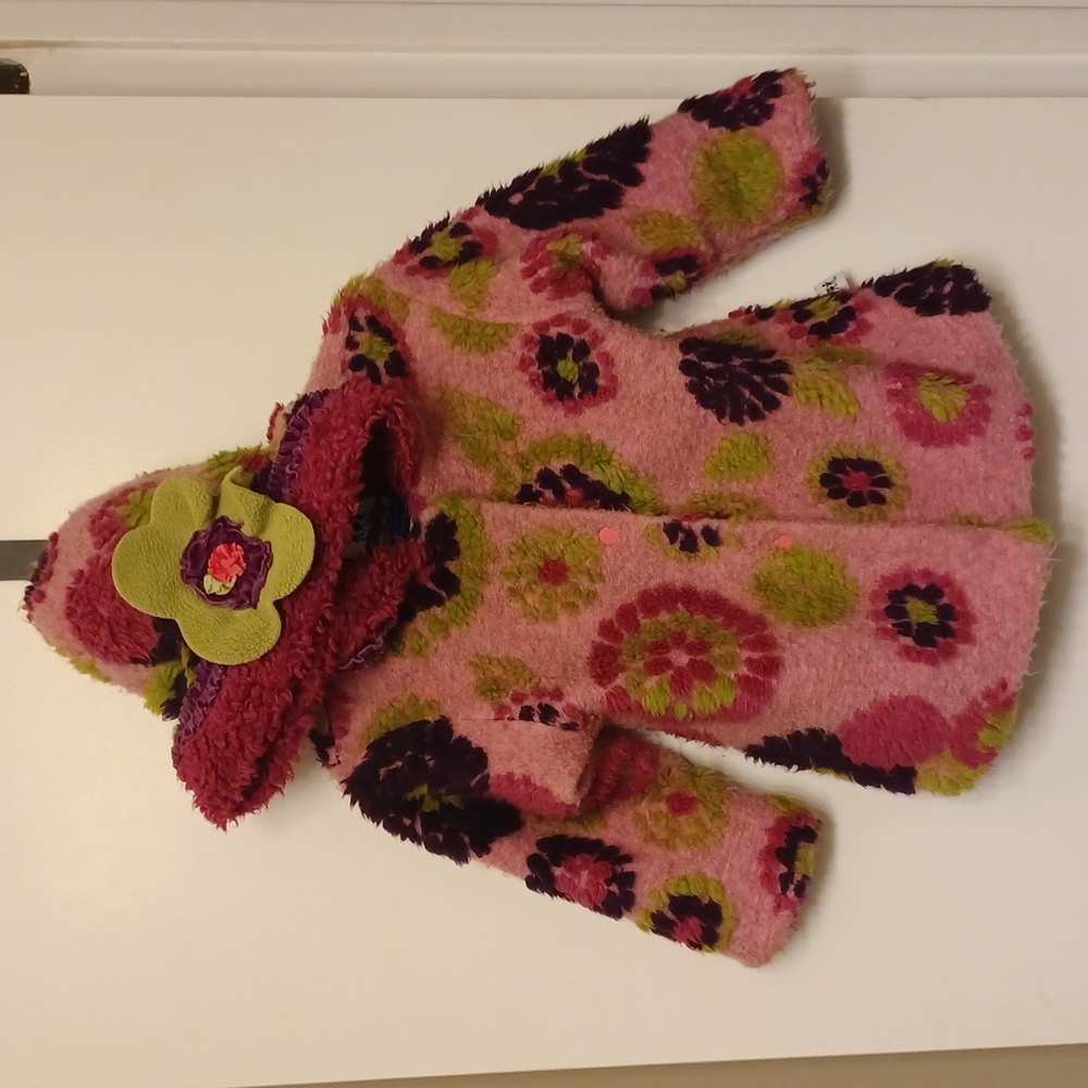 Corky&company fleece swing winter coat size 18-24 months